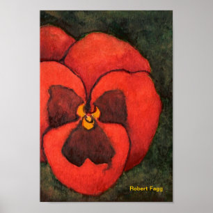 Pansy #3 Art Print