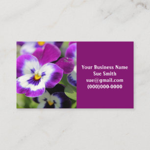 Pansy Business Card