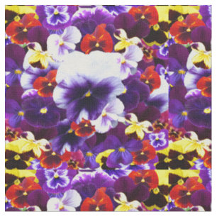 Pansy Celebration, Fabric