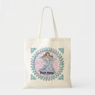 Pansy Christian angel  Tote Bag