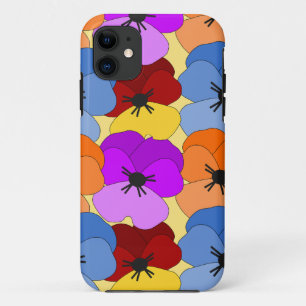 Pansy Collage  iPhone 11 Case