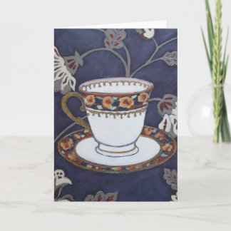 'Pansy Cup' Art Card