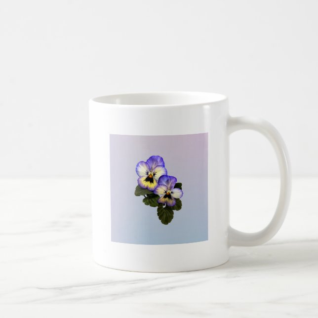 Pansy Duo Coffee Mug (Right)