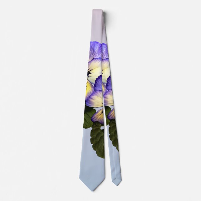 Pansy Duo Tie (Front)