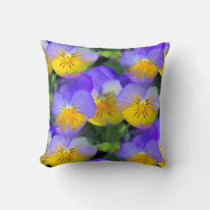 Pansy echos cushion