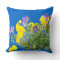 Pansy Flowers Pillow