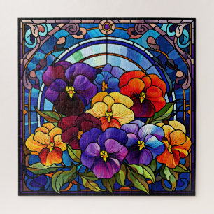 Pansy Flowers Puzzle