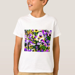 pansy flowers T-Shirt