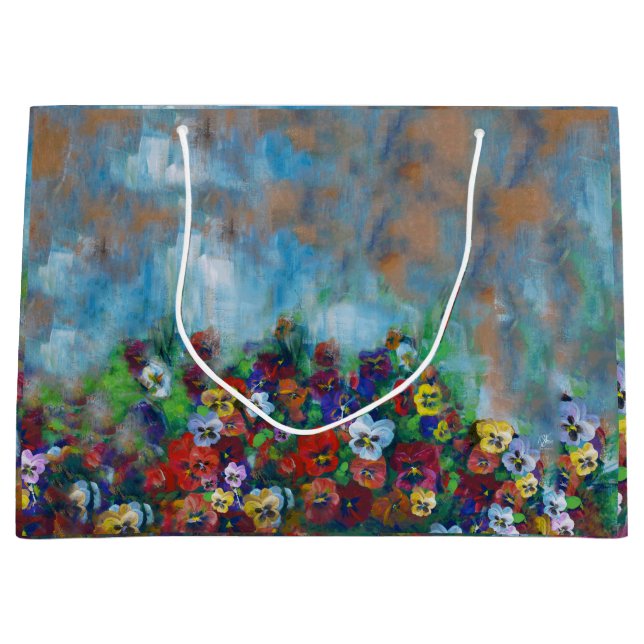 Pansy Gift Bag (Front)