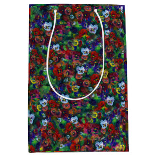 Pansy Gift bag (red)