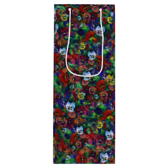 Pansy Gift bag (red) (Front)