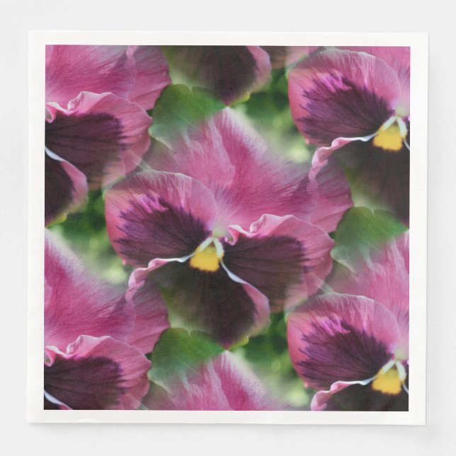 Pansy Napkin (Front)