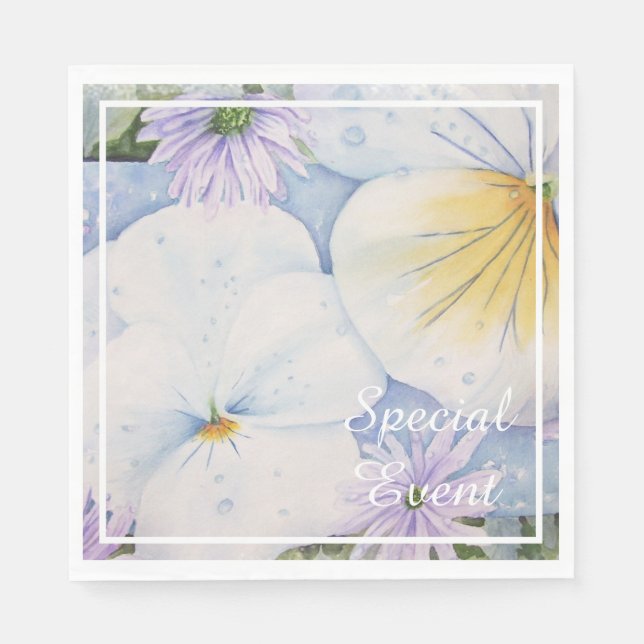 Pansy Party PARTY Napkin (Front)