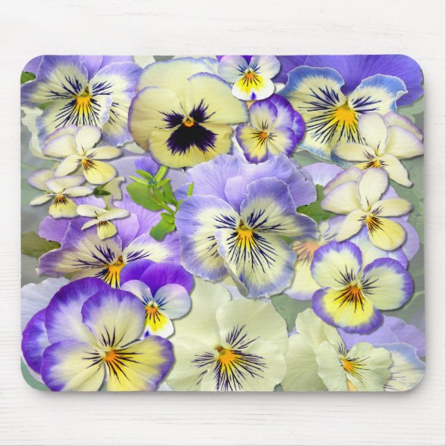 PANSY PASTEL ~ Mousepad (Front)