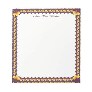 Pansy Power Notepad