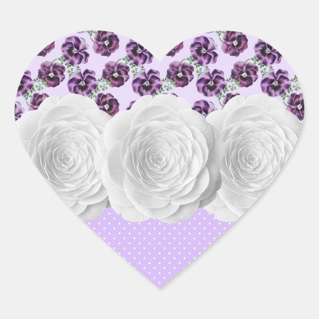 Pansy Stickers (Front)
