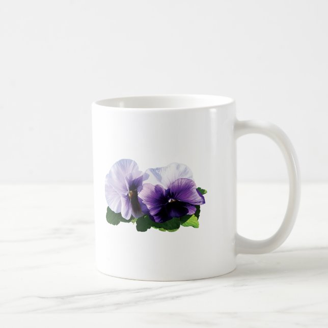 Pansy Tells a Secret Coffee Mug (Right)