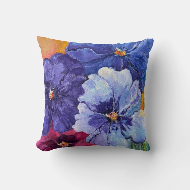 Pansy Uprising mug Cushion (Front)