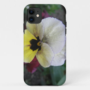 Pansy White and Yellow iPhone 5 Case