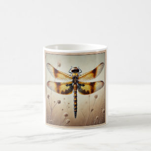 Pantala Dragonfly 040924IREF240 - Watercolor Coffee Mug