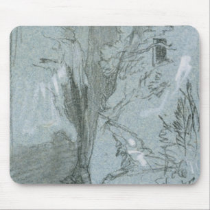Pantalica, from 'Views of Sicily (chalk & gouache Mouse Pad