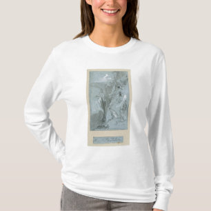 Pantalica, from 'Views of Sicily (chalk & gouache T-Shirt