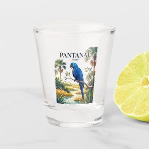 Pantanal Brazil Shot Glass