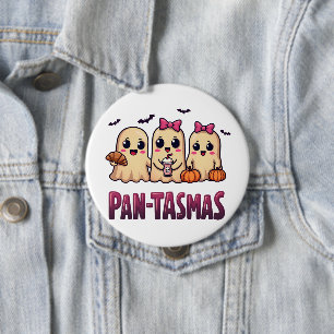 Pantasmas Funny Ghost Groovy Retro Halloween 10 Cm Round Badge