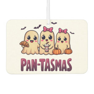 Pantasmas Funny Ghost Groovy Retro Halloween Car Air Freshener