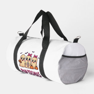 Pantasmas Funny Ghost Groovy Retro Halloween Duffle Bag