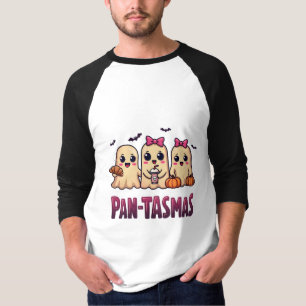 Pantasmas Funny Ghost Groovy Retro Halloween T-Shirt