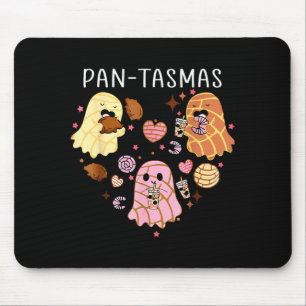 Pantasmas Ghost Funny Spooky Conchas Mexican Ghost Mouse Pad