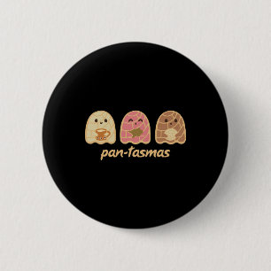 Pantasmas Ghost Shirt Cute Ghost Fall For Women Gi 6 Cm Round Badge