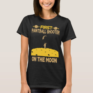 Pantball Shooter On The Moon T-Shirt
