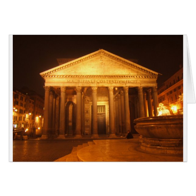 Pantheon at night (Front Horizontal)
