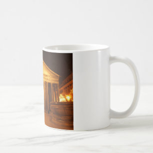 Pantheon at night coffee mug