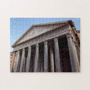 Pantheon holy temple in Rome - Italy, Europe Jigsaw Puzzle