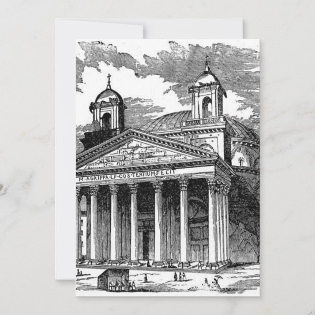 Pantheon Invitation (Front)