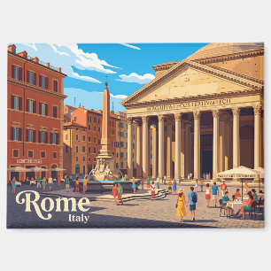 Pantheon Italy Magnet