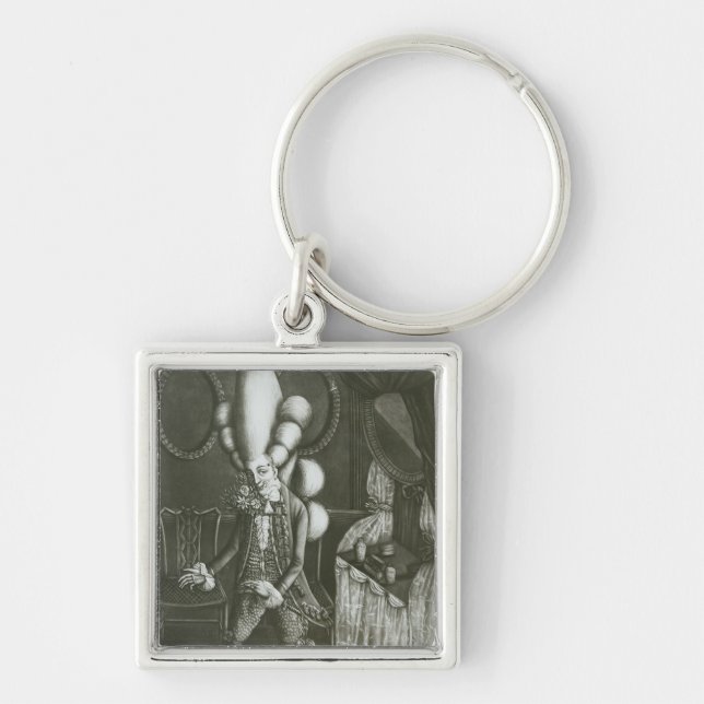 Pantheon Macaroni, 1773 Key Ring (Front)