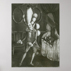 Pantheon Macaroni, 1773 Poster