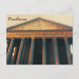 Pantheon Postcard