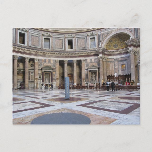 Pantheon, Rome, Italy Postcard (Front)