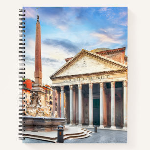 Pantheon Rome Italy Vintage Europe Travel Notebook