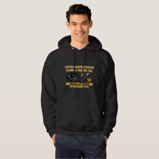 Panther and EW Black Hooded Sweatshirt