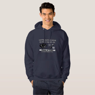 Panther and EW Navy Blue Hooded Sweatshirt