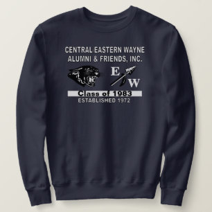Panther and EW Navy Blue Sweatshirt