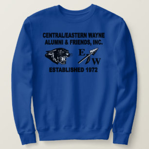 Panther and EW Royal Blue Sweatshirt