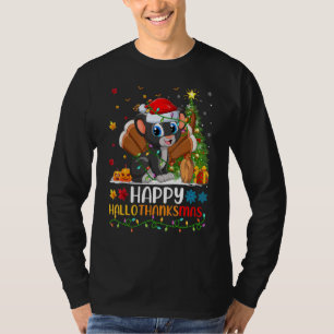 Panther Animal Happy Panther Hellothanksmas T-Shirt