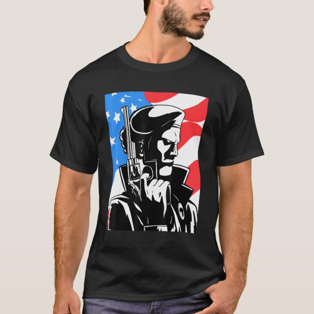 Panther Black Party Power T-Shirt (Front)
